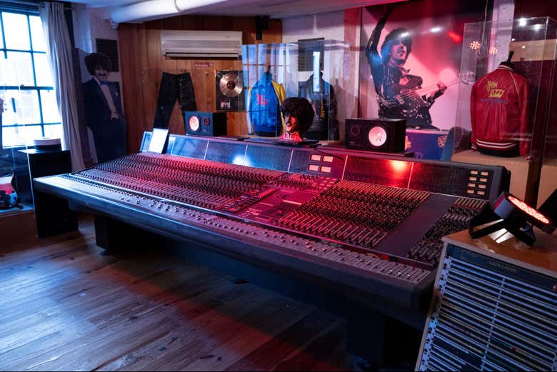 Equipos de grabación del Museo Irlandés del Rock 'N' Roll